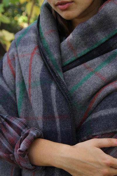 CLASSIC WOOL PLAID BLANKET - BaseCamp Provisions
