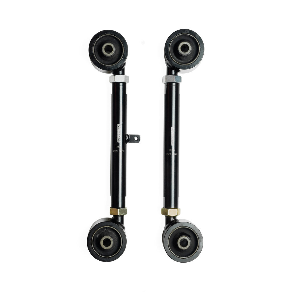 DOBINSONS REAR ADJUSTABLE TUBULAR STEEL SERIES UPPER TRAILING ARMS (PAIR) - TOYOTA LAND CRUISER 200 SERIES & LX570 - WA59-557K - BaseCamp Provisions