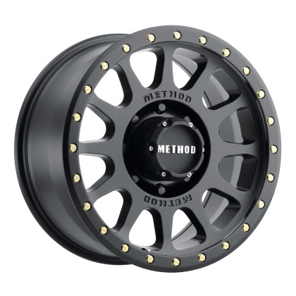 Method MR305 NV 20x9 +18mm Offset 8x6.5 130.81mm CB Matte Black Wheel - BaseCamp Provisions