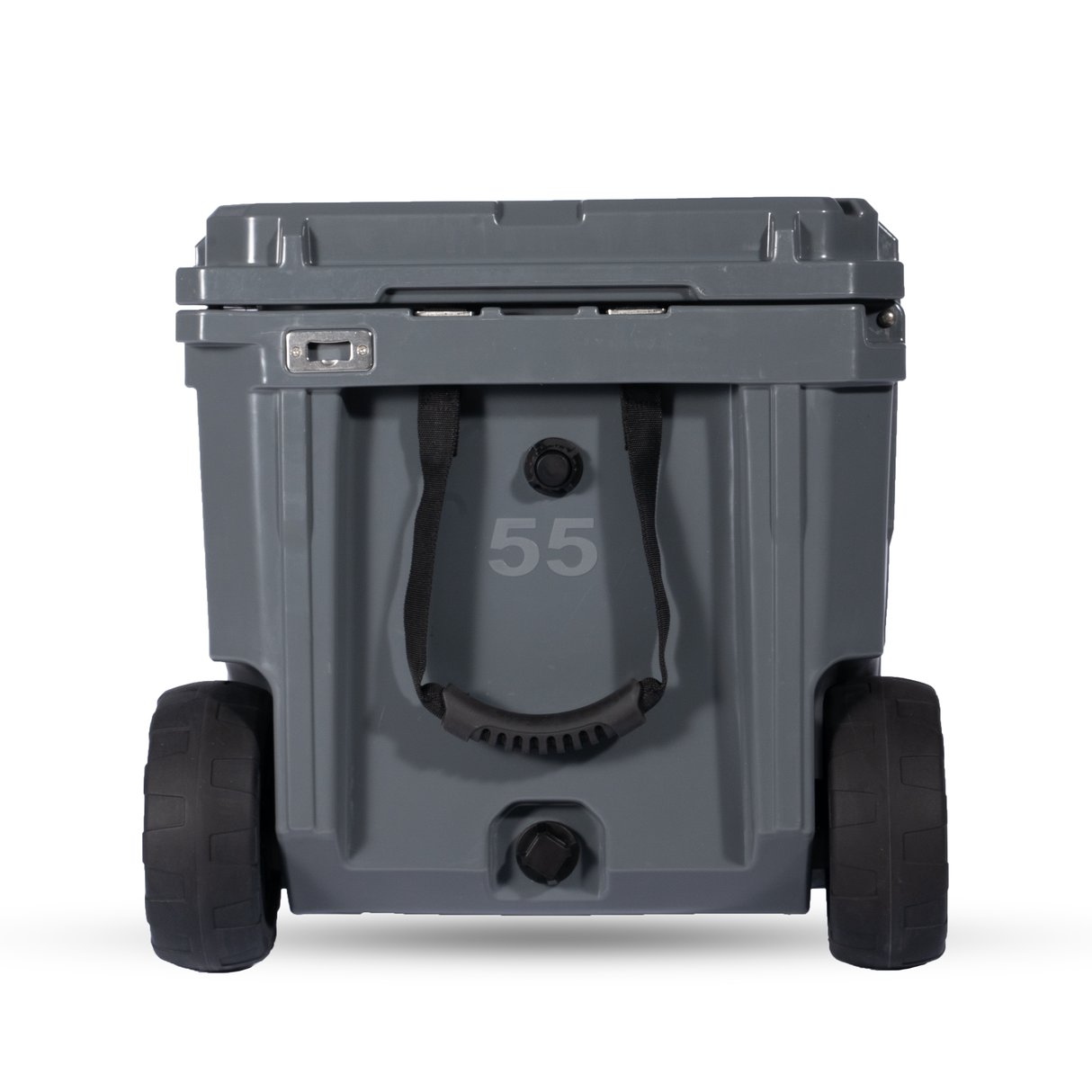 55QT Rolling Rugged Cooler - BaseCamp Provisions