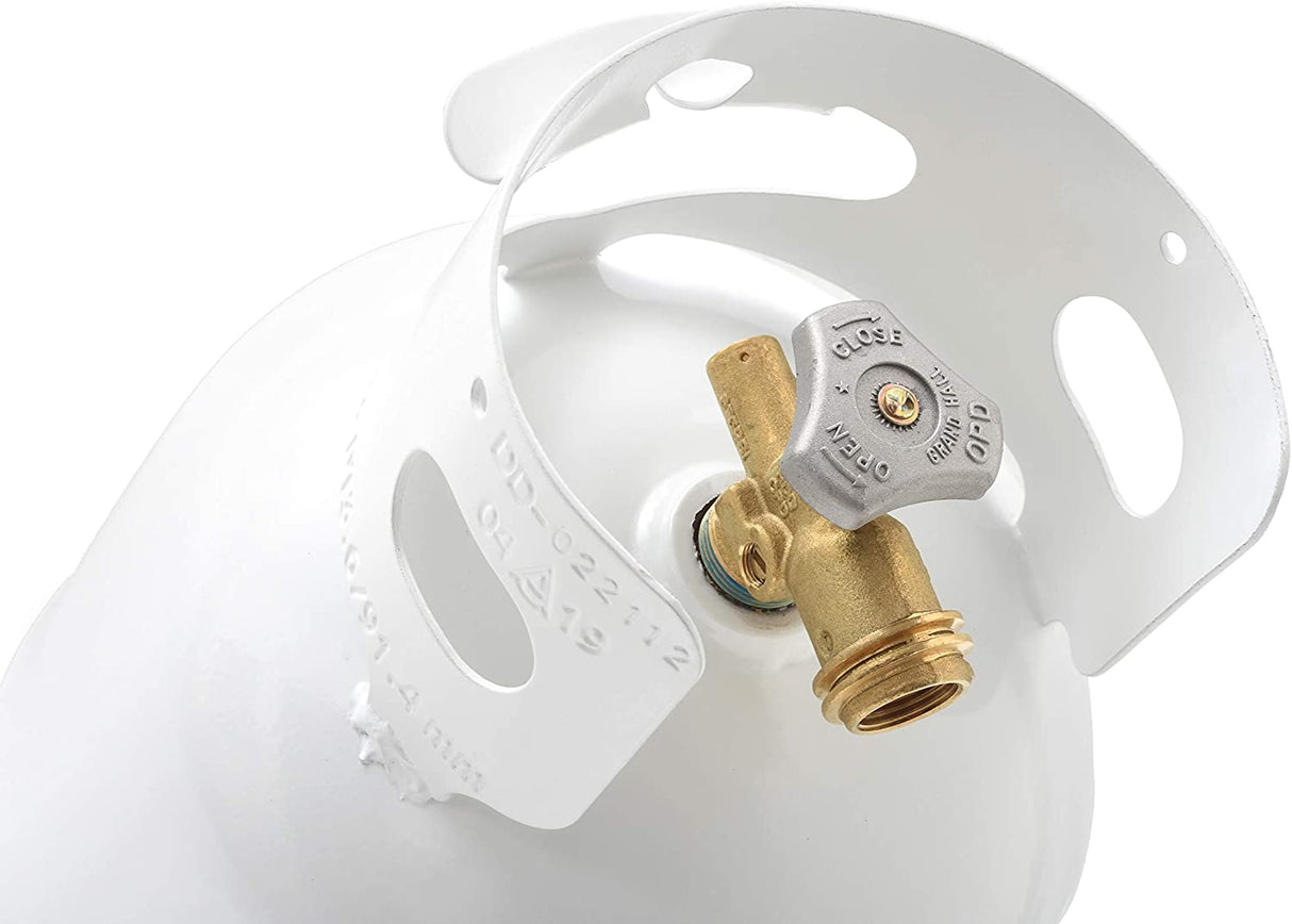 Flame King 11 Pound Steel Propane Tank Cylinder - BaseCamp Provisions