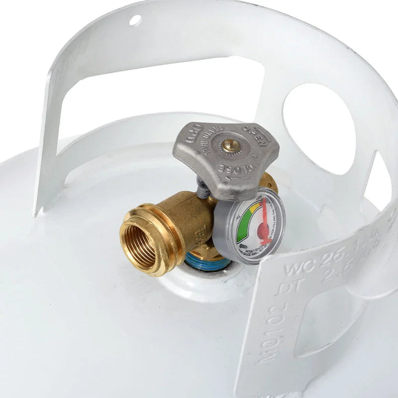 Flame King 11-lb. Squatty Propane Tank Cylinder - BaseCamp Provisions