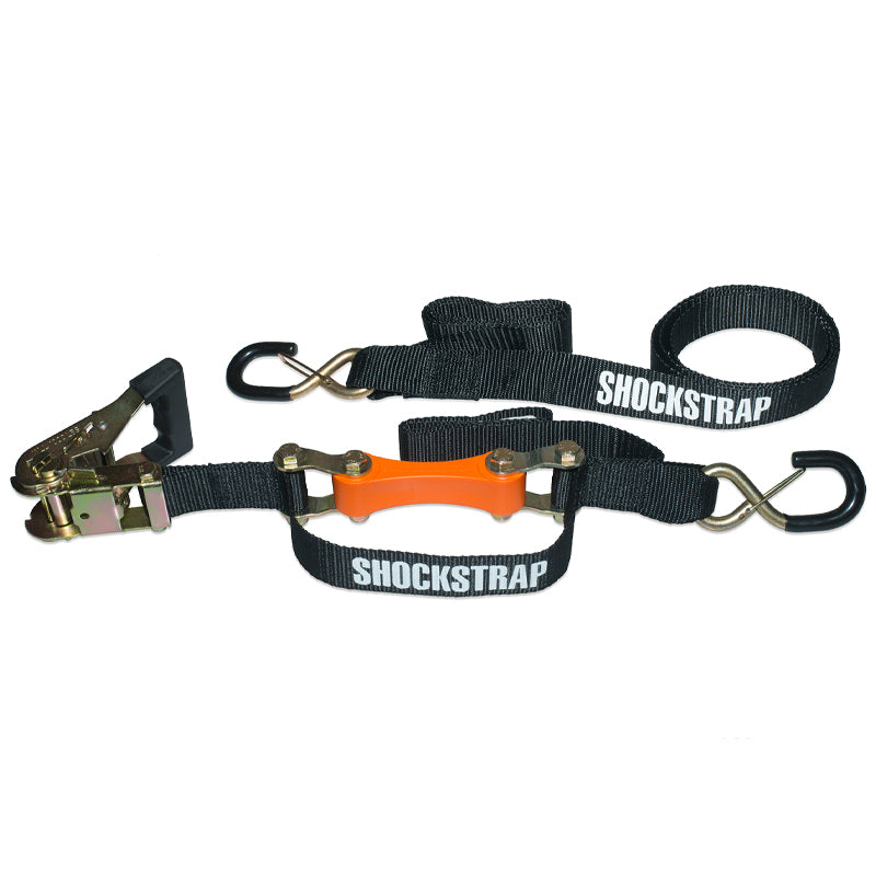 7FT X 1.5IN RATCHET STRAP - ORANGE 2 Pack - BaseCamp Provisions
