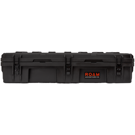 ROAM 95L Rugged Case — large low-profile durable storage box in Black color