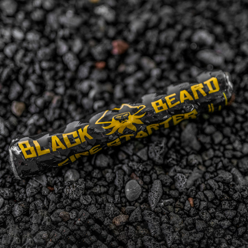 WEATHER-PROOF FIRE STARTER | BLACK BEARD - BaseCamp Provisions