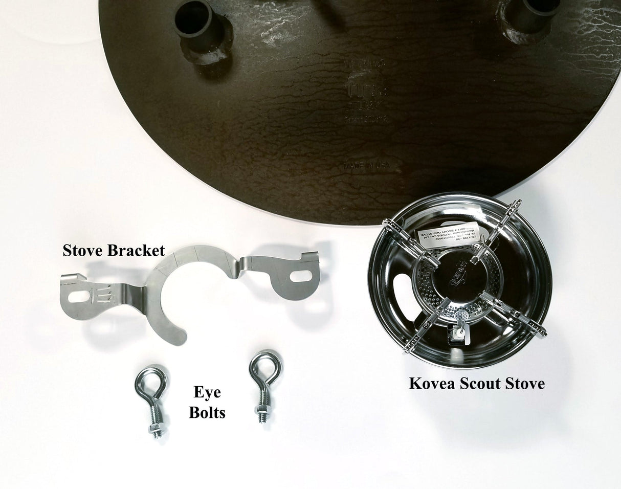 TEMBOTUSK ADJUSTABLE LEG SKOTTLE GRILL KIT - BaseCamp Provisions