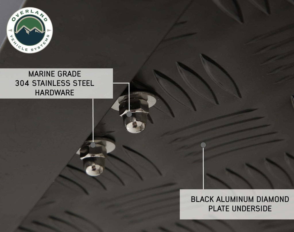 Overland Vehicle Systems 18089901 Bushveld Hard Shell Roof Top Tent - BaseCamp Provisions