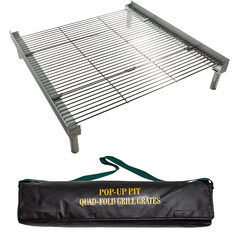 QUAD-FOLD GRILL GRATE - BaseCamp Provisions