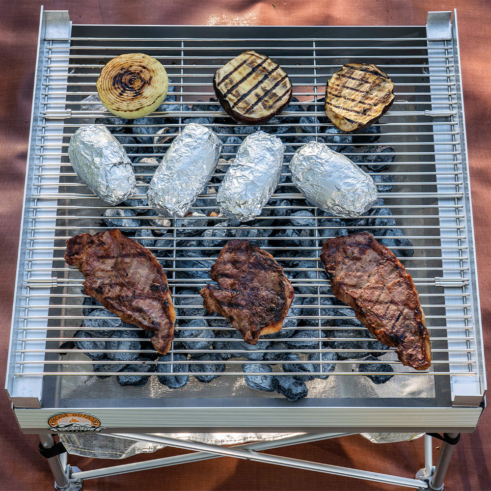 QUAD-FOLD GRILL GRATE - BaseCamp Provisions