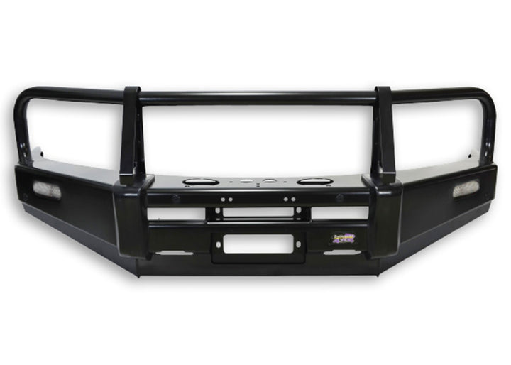 DOBINSONS 4X4 CLASSIC BLACK BULL BAR – TOYOTA LANDCRUISER 200 SERIES (2016+)(BU59-3545) - BaseCamp Provisions