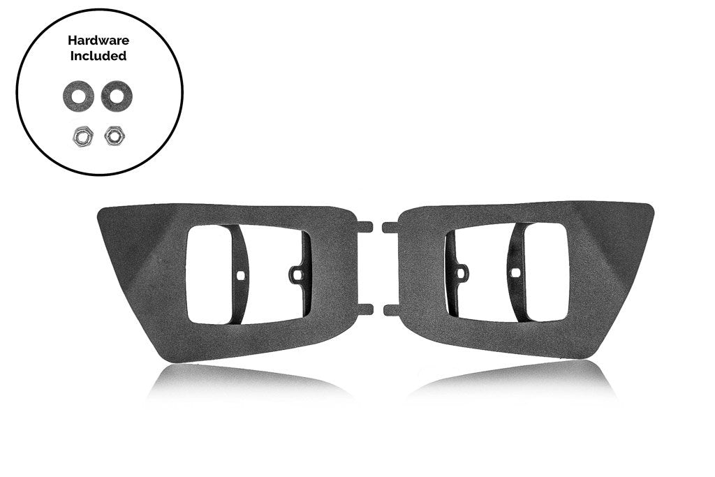 2012-2015 TOYOTA TACOMA LED FOG LIGHT POD REPLACEMENTS BRACKETS KIT - BaseCamp Provisions