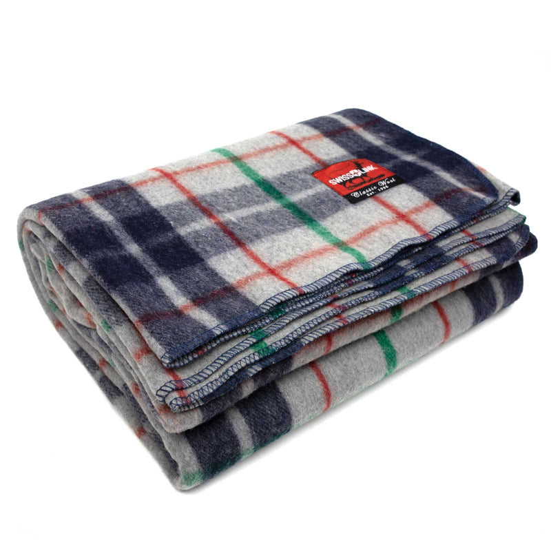 CLASSIC WOOL PLAID BLANKET - BaseCamp Provisions