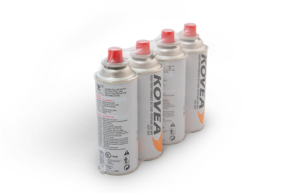 227g Nozzle Style Butane Gas Canister - BaseCamp Provisions