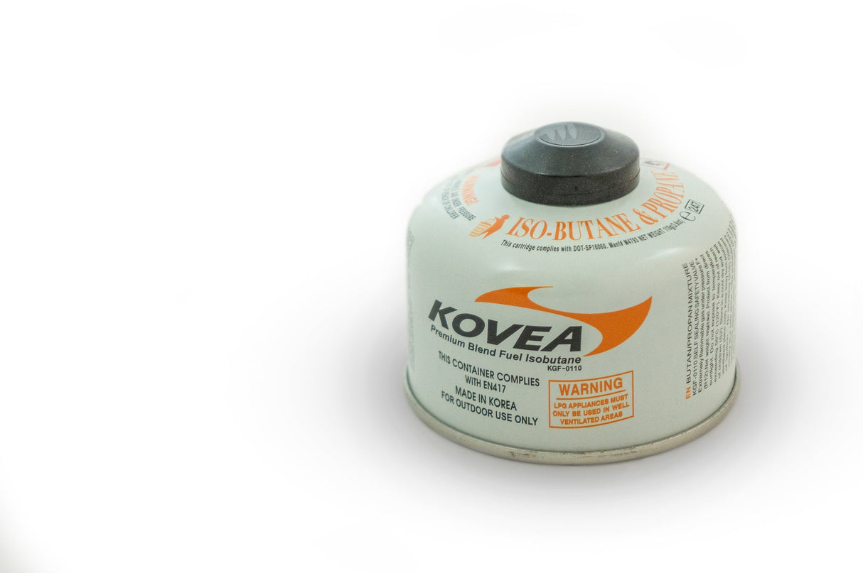 110g Screw-on style Isobutane gas canister - BaseCamp Provisions