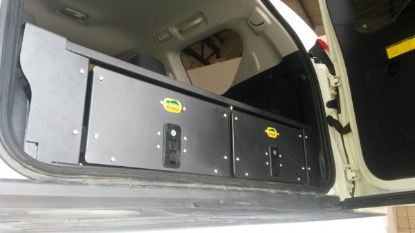 Lexus GX 460 Drawer Kit - Floor Mount - By Big Country 4x4 - BaseCamp Provisions