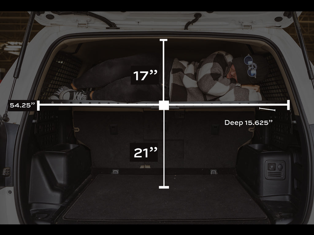 2010-2022 4Runner Interior Rear MOLLE Panel - BaseCamp Provisions