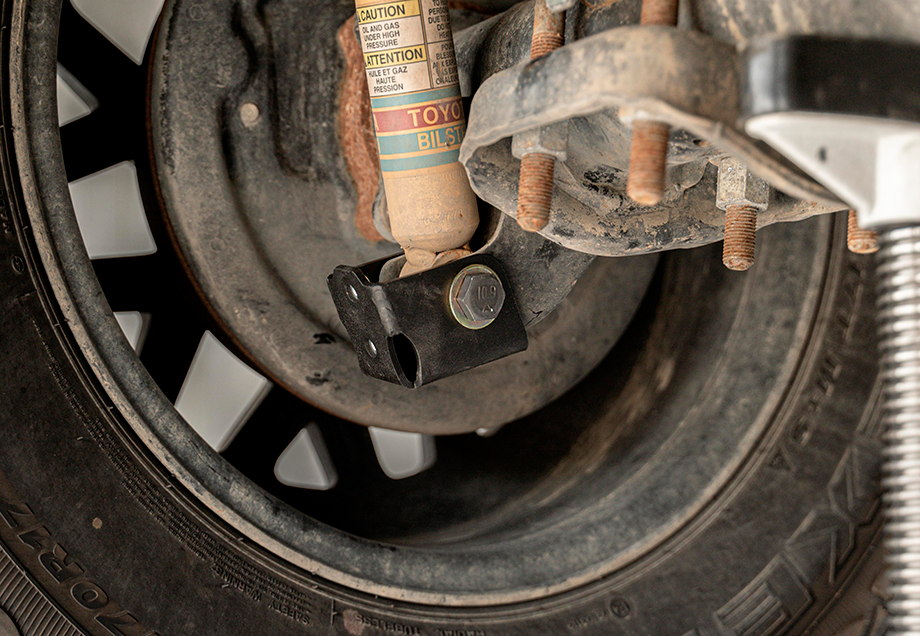 2005-2022 Toyota Tacoma Rear Shock Skid Plates - BaseCamp Provisions