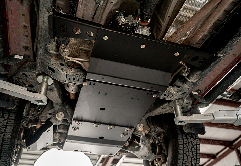 2005-2015 Toyota Tacoma Transfer Case Skid Plate - BaseCamp Provisions