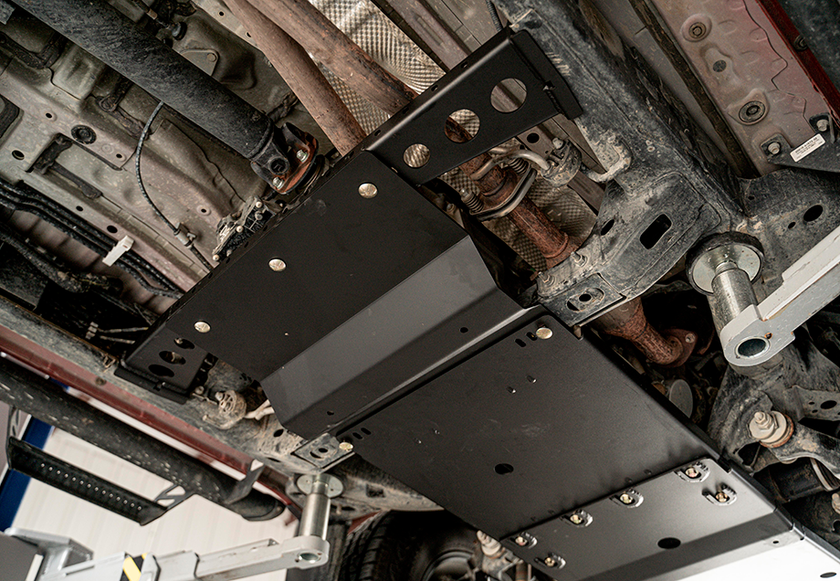 2005-2015 Toyota Tacoma Transfer Case Skid Plate - BaseCamp Provisions