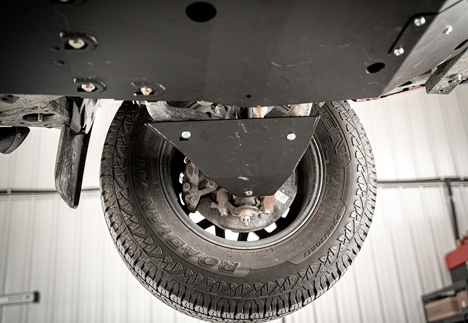 2005-2022 Toyota Tacoma Lower Control Arm Skid Plate - BaseCamp Provisions