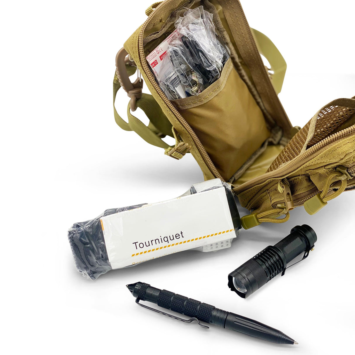 Survival + FA Kit - 76 pieces - BaseCamp Provisions