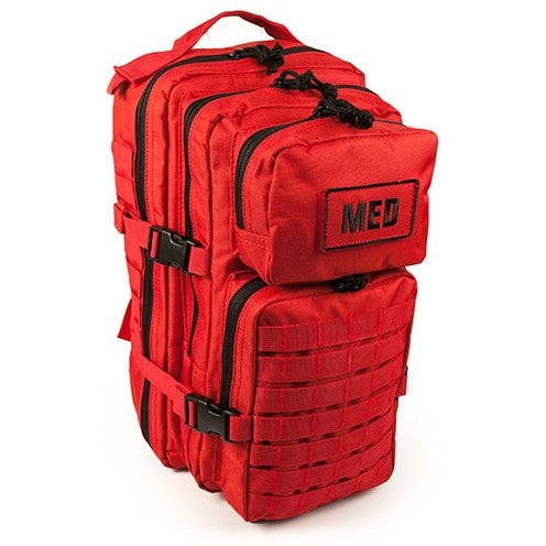 FIRST AID FULL TACTICAL TRAUMA KIT | RED - BaseCamp Provisions