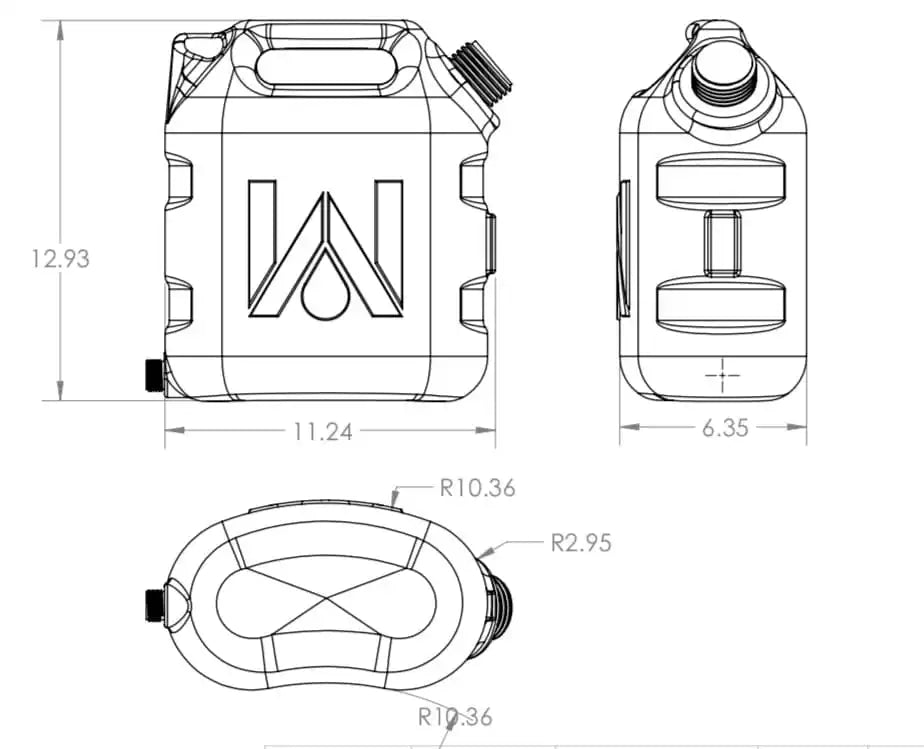 GoSpout 2.0 Gallon Portable Water Tank - BaseCamp Provisions