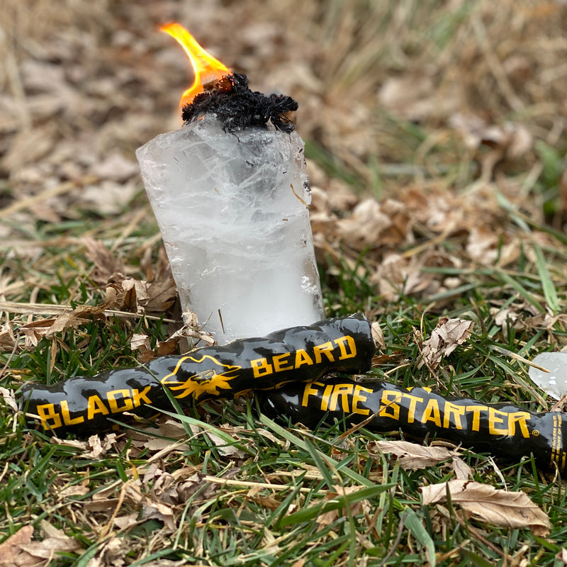 WEATHER-PROOF FIRE STARTER | BLACK BEARD - BaseCamp Provisions