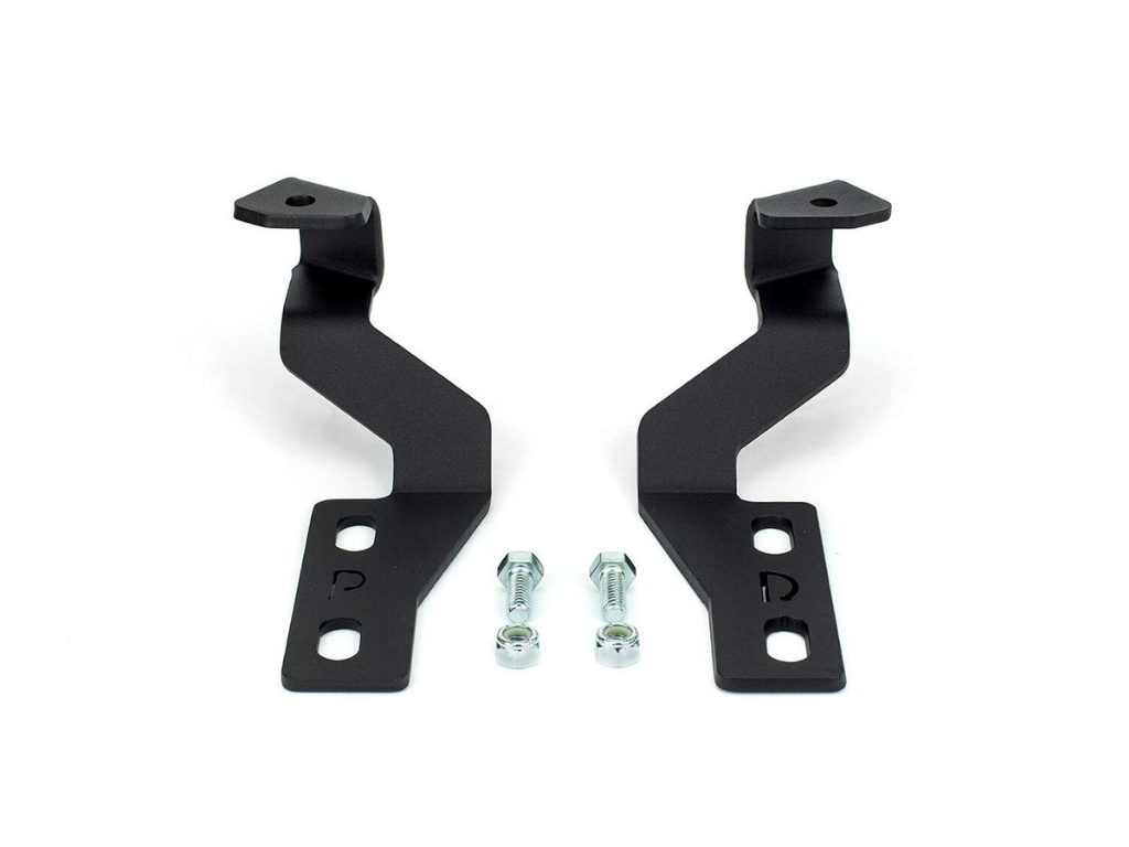 2014-2021 TOYOTA TUNDRA LOW PROFILE DITCH LIGHT BRACKETS KIT - BaseCamp Provisions