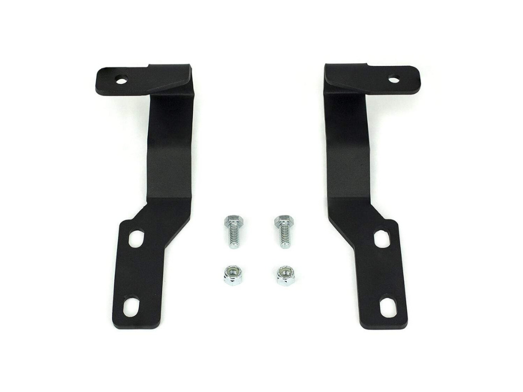 2005-2015 TOYOTA TACOMA LOW PROFILE LED DITCH LIGHT BRACKETS KIT - BaseCamp Provisions