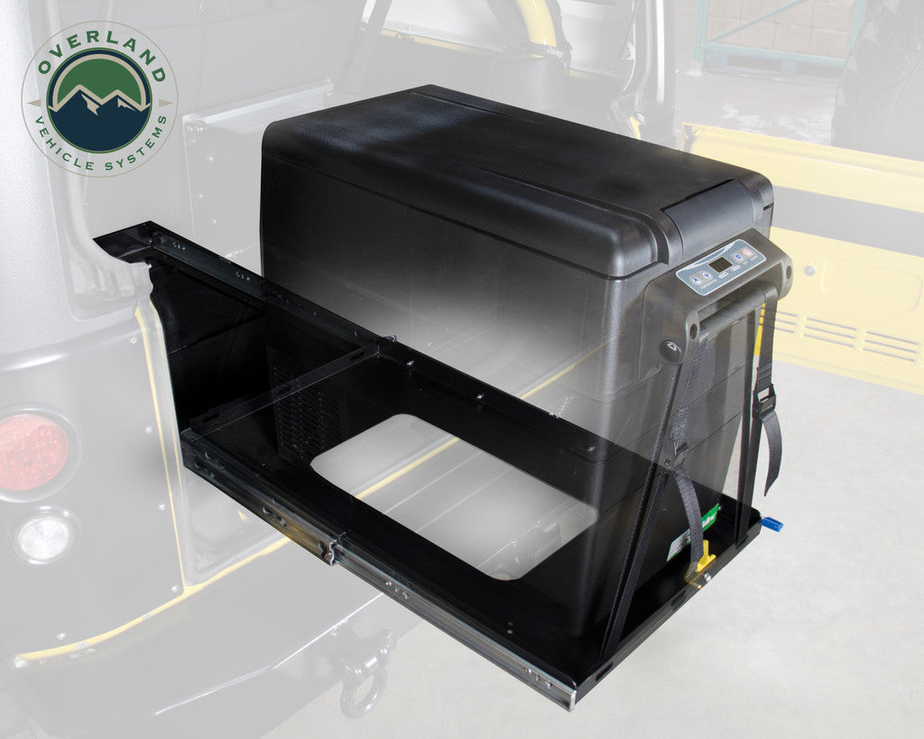 25049801 Refrigerator Tray With Slide and Tilt - Size Small - BaseCamp Provisions