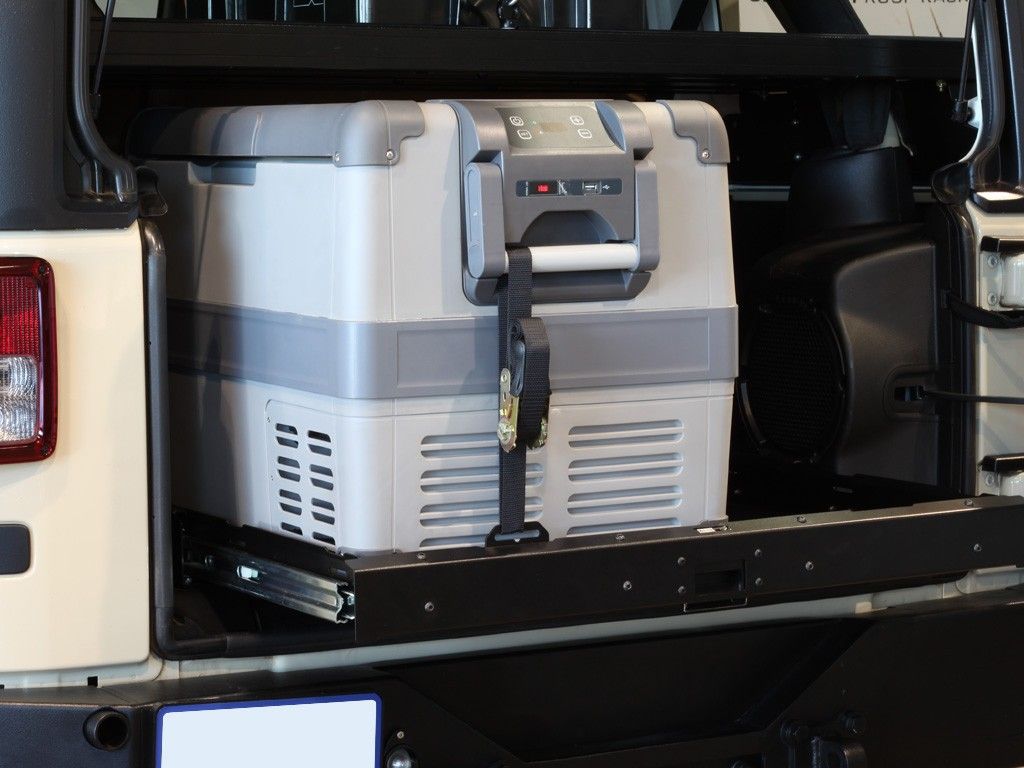 JEEP WRANGLER JKU CARGO SLIDE - BY FRONT RUNNER - BaseCamp Provisions