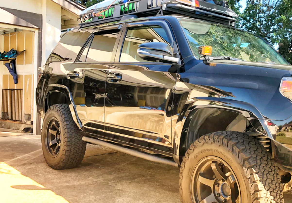 2010-2022 TOYOTA 4RUNNER TRAIL EDITION BOLT ON ROCK SLIDERS - BaseCamp Provisions