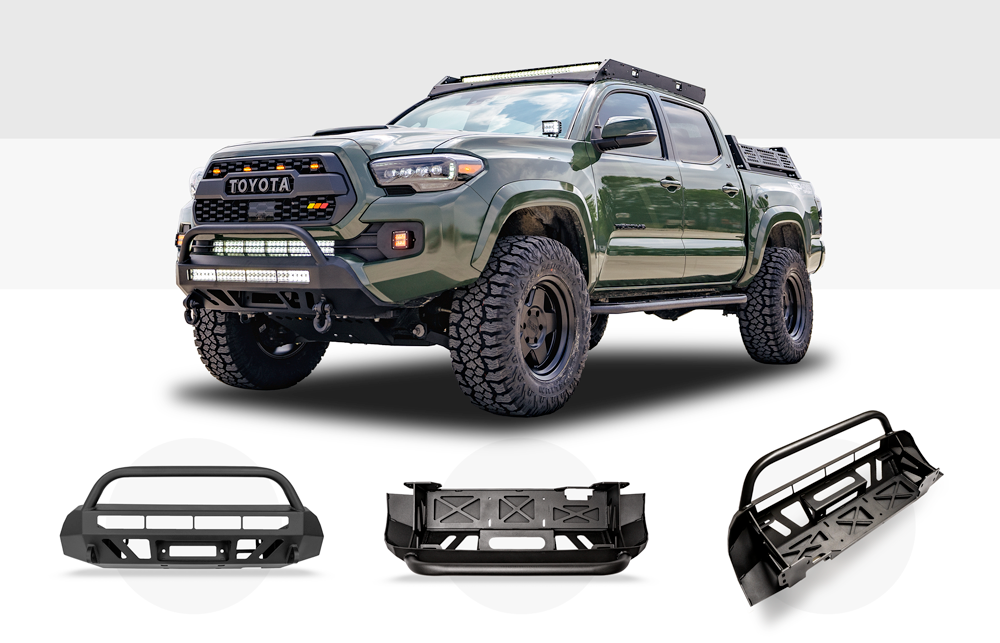 2016+ TACOMA STEALTH BUMPER - BaseCamp Provisions