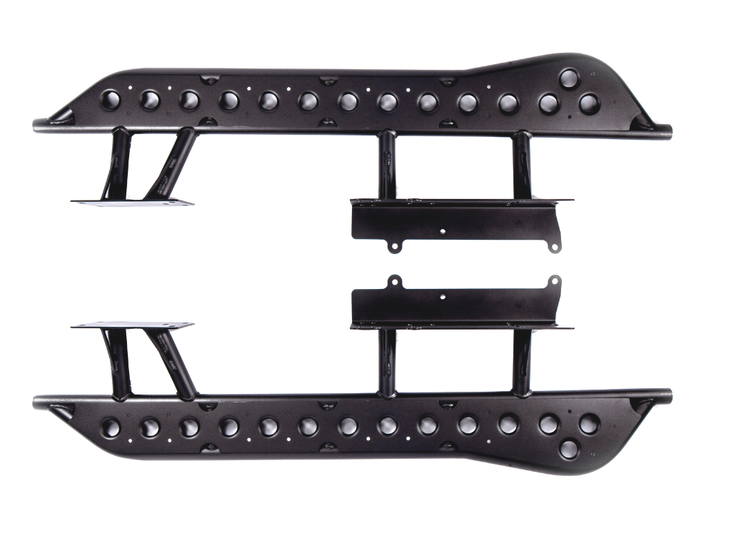 2003-2009 TOYOTA 4RUNNER STEP EDITION BOLT ON ROCK SLIDERS - BaseCamp Provisions