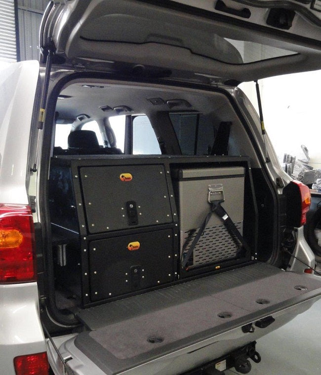 Toyota Land Cruiser 200/Lexus LX570 Combo Drawer + Fridge Platform - By Big Country 4x4 - BaseCamp Provisions