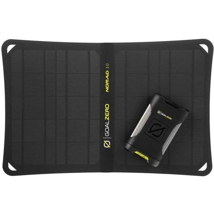 Goal Zero Venture 35 Solar Kit w/ Nomad 10 - BaseCamp Provisions