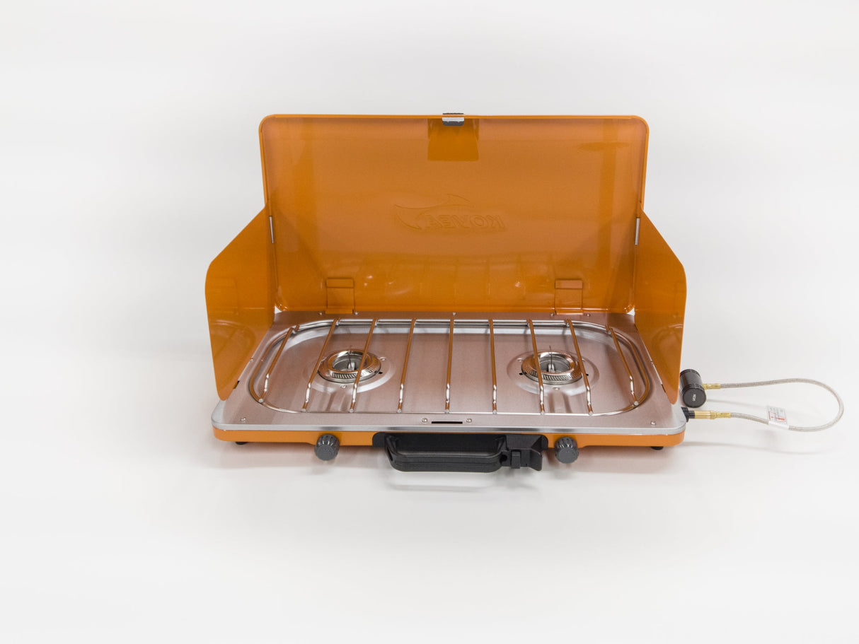 Slim Twin Propane Stove - 40th Anniversary Edition - BaseCamp Provisions