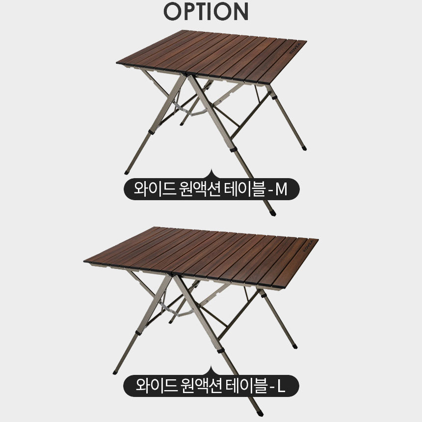 Wide One Action Table M - BaseCamp Provisions