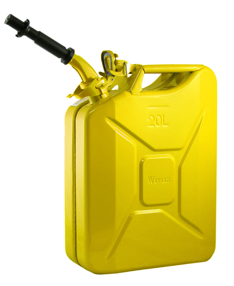 WAVIAN FUEL CAN — THE ORIGINAL NATO STEEL JERRY CAN 20L - BaseCamp Provisions