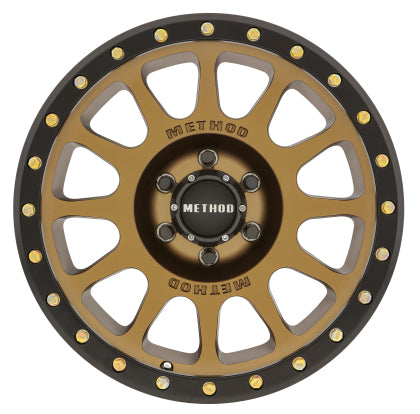 Method MR305 NV 17x8.5 0mm Offset 6x5.5 108mm CB Method Bronze/Black Street Loc Wheel - BaseCamp Provisions