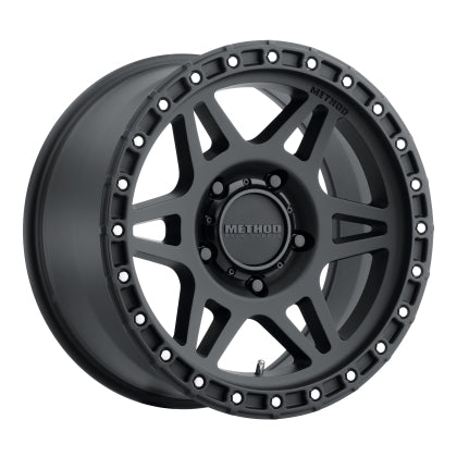 Method MR312 17x8.5 0mm Offset 5x5 71.5mm CB Matte Black Wheel - BaseCamp Provisions