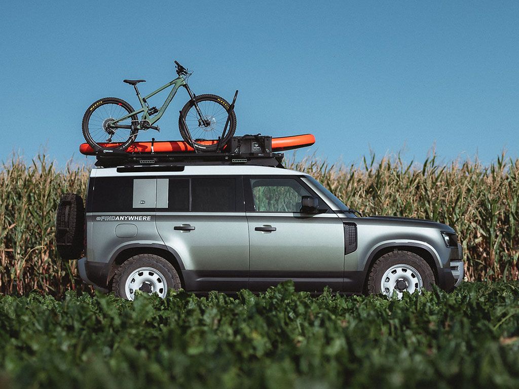 LAND ROVER NEW DEFENDER (2020-CURRENT)110 SLIMLINE II ROOF RACK KIT - BY FRONT RUNNER - BaseCamp Provisions