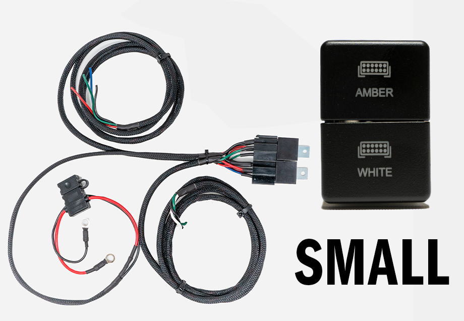 43" Amber/White Dual Function LED Bar - BaseCamp Provisions