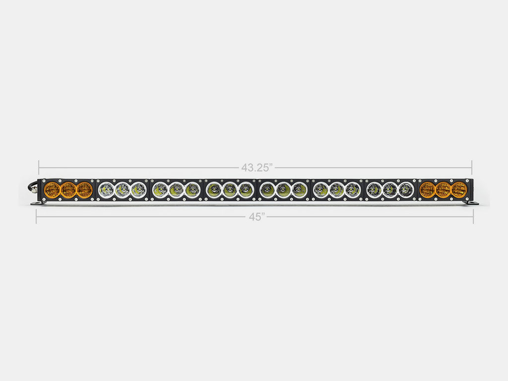 43" Amber/White Dual Function LED Bar - BaseCamp Provisions