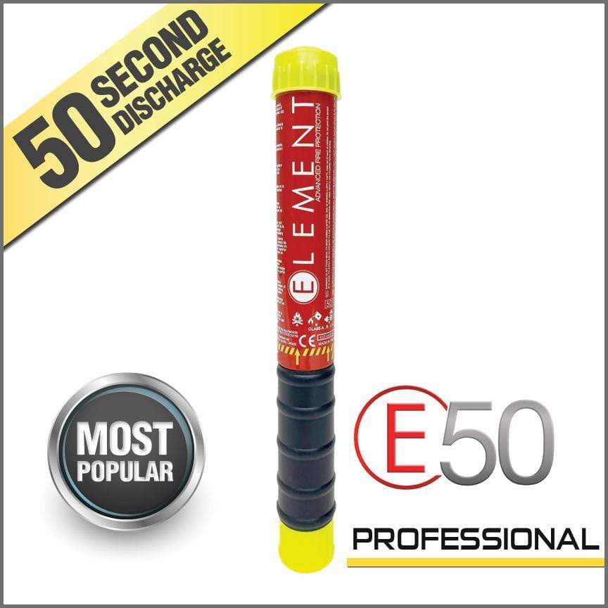ELEMENT E50 FIRE EXTINGUISHER 50 SECOND - BaseCamp Provisions