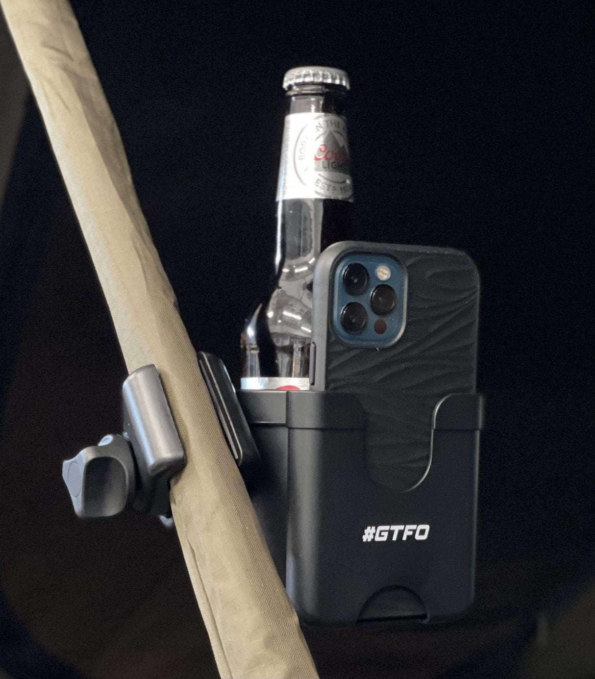 CUP AND PHONE HOLDER - TENT AND AWNING - BaseCamp Provisions