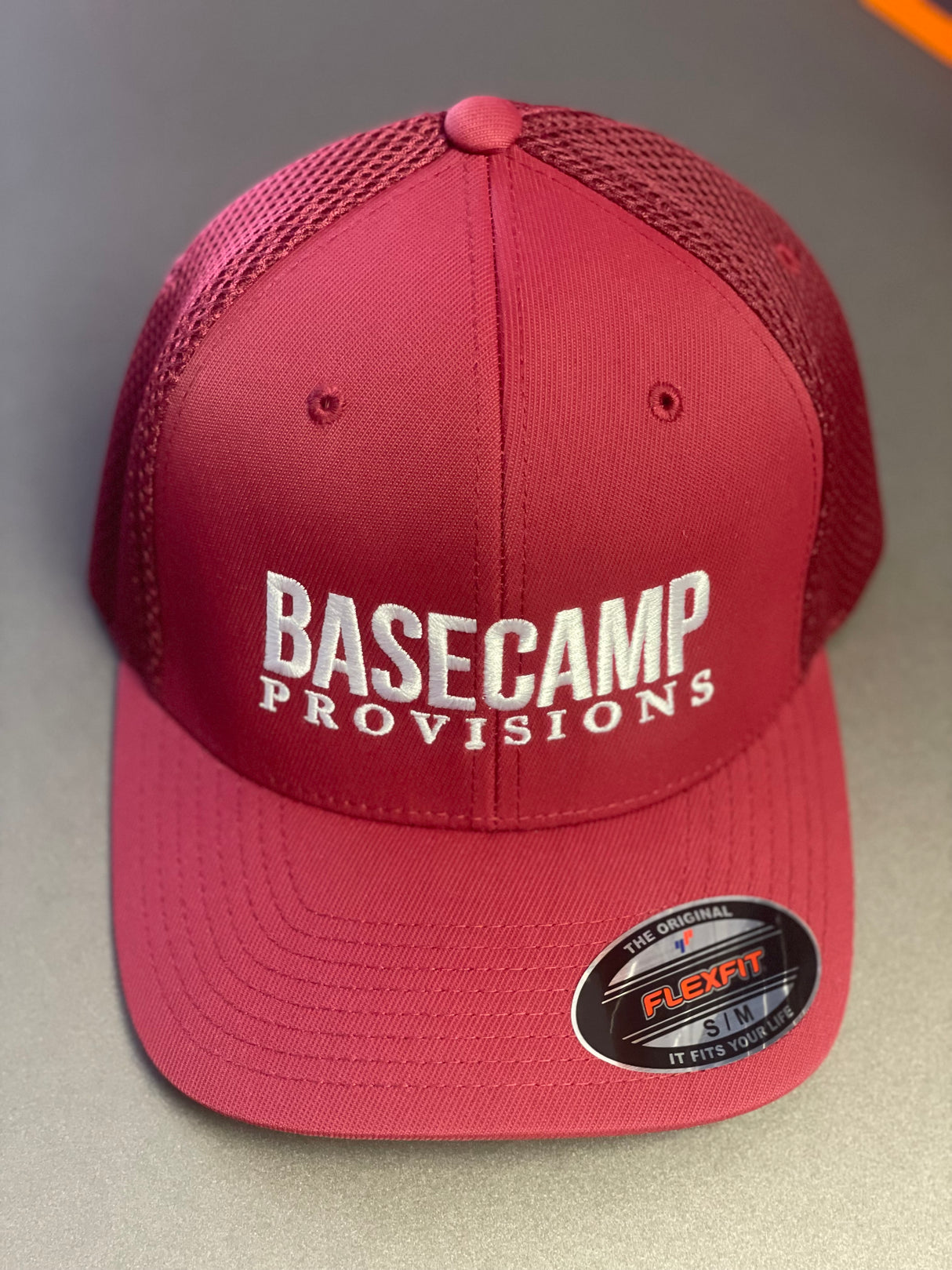 BASECAMP FLEXFIT ULTRAFIBER MESH CAP - BaseCamp Provisions