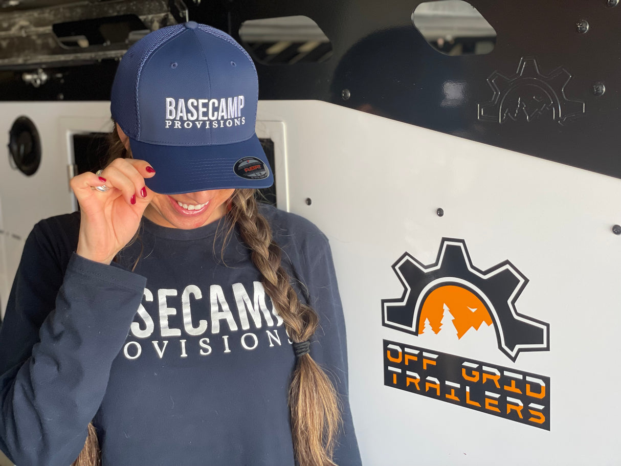 BASECAMP FLEXFIT ULTRAFIBER MESH CAP - BaseCamp Provisions