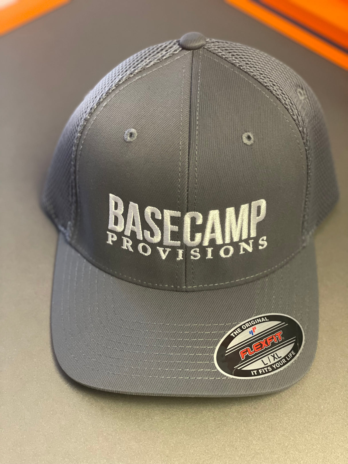 BASECAMP FLEXFIT ULTRAFIBER MESH CAP - BaseCamp Provisions